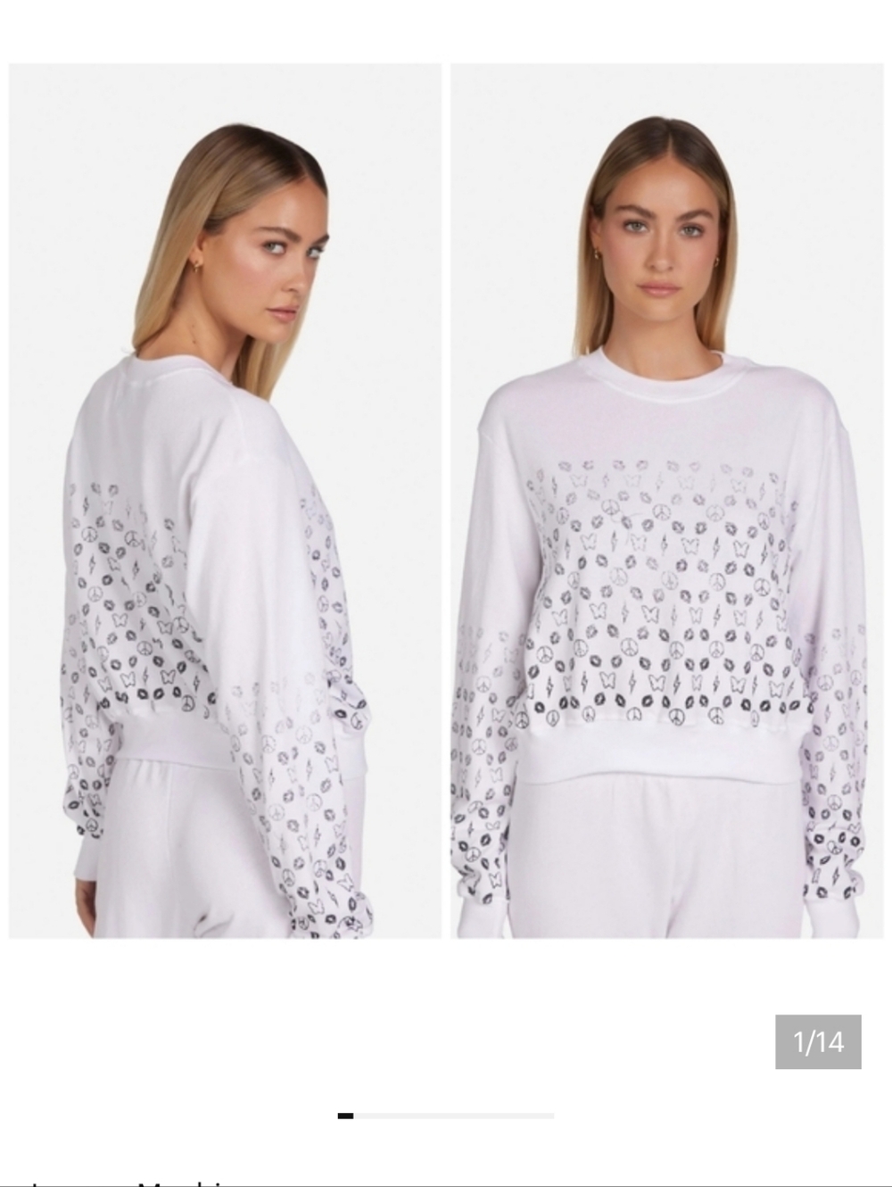 Lauren Moshi Spalding Designer Elements sweatshirt